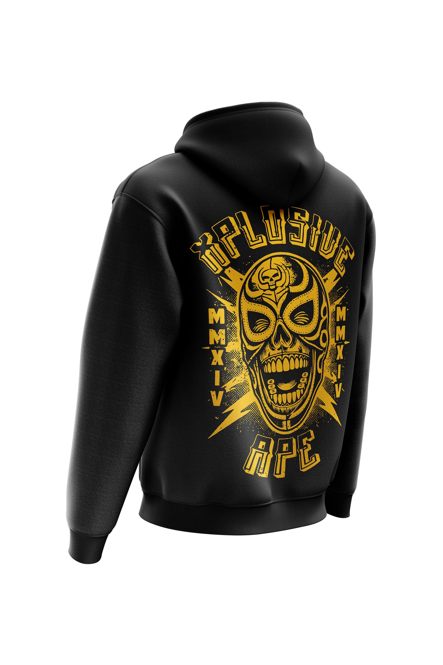 XAPE Day Of The Dead Hoodie & Tee Combo - Black