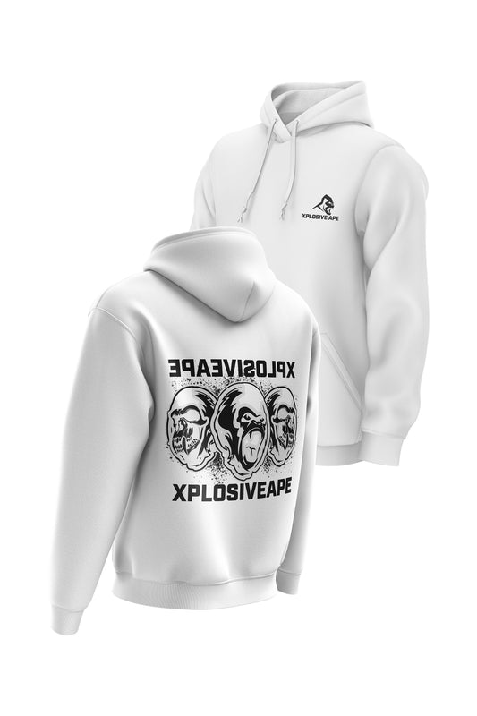 XAPE De-Evolve Hoodie - White