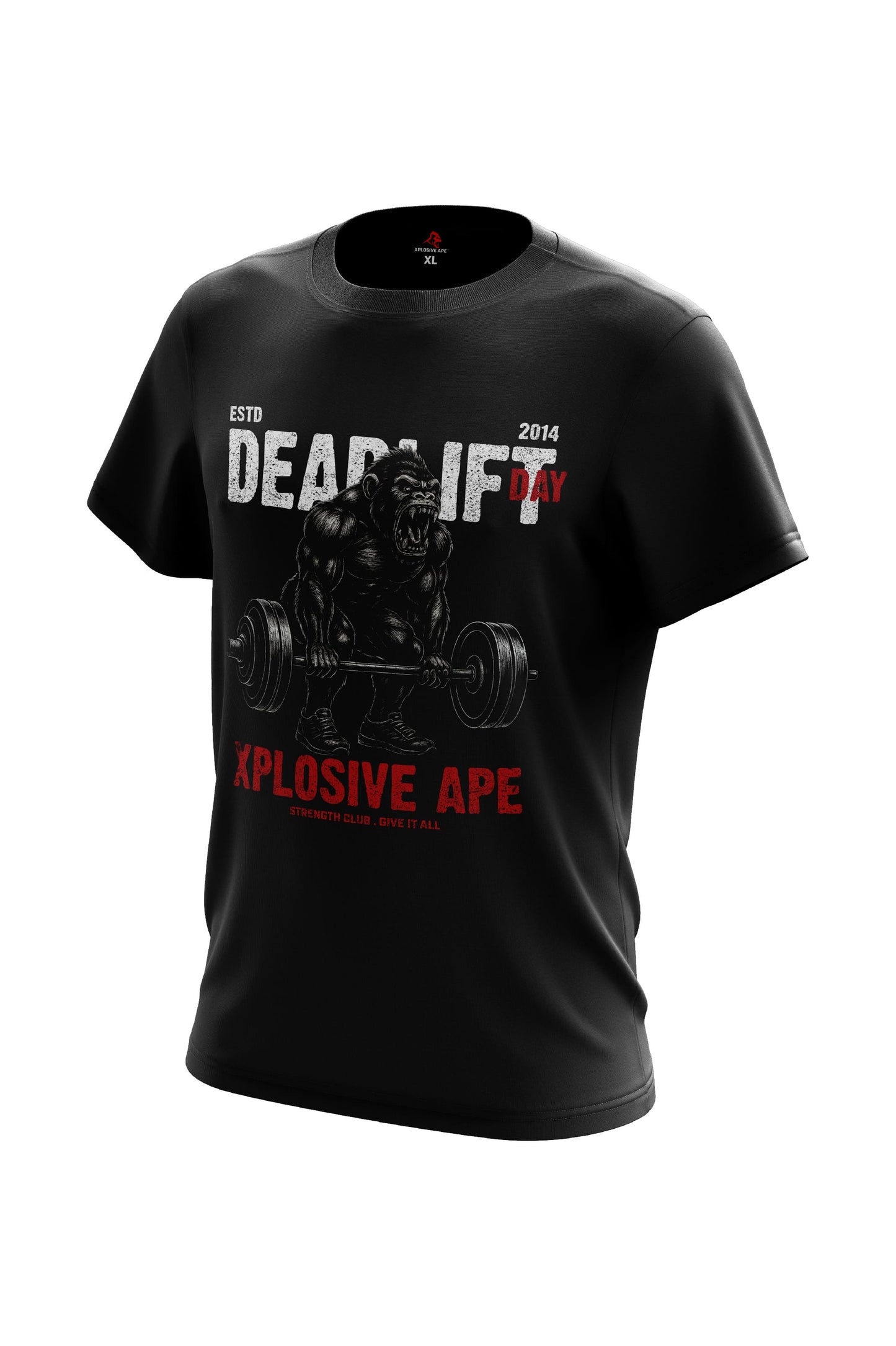 XAPE Power Day  V4  3 Tees Pack - Black