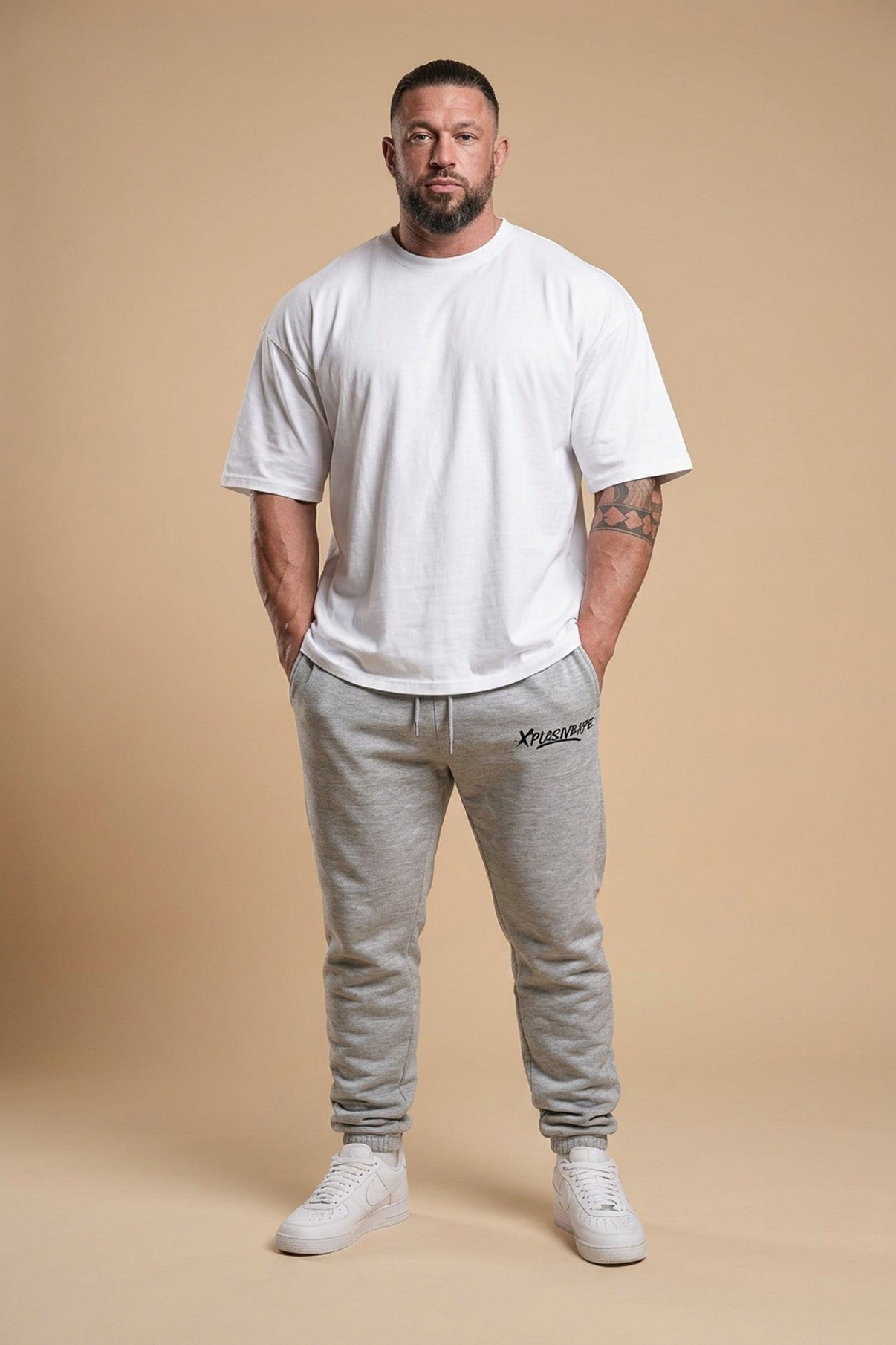 XAPE Desolate V3 Joggers - Ash Grey