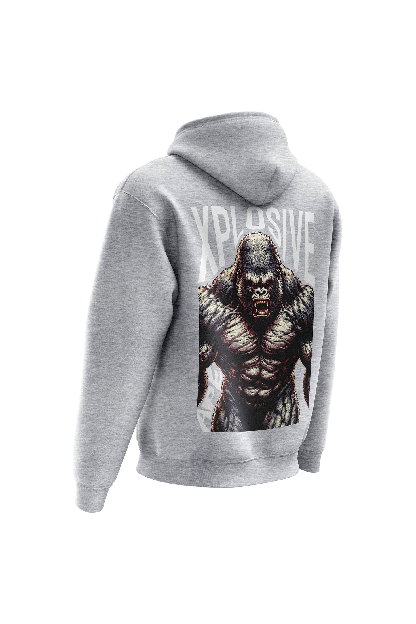 XAPE Dominance Hoodie - Heather Grey