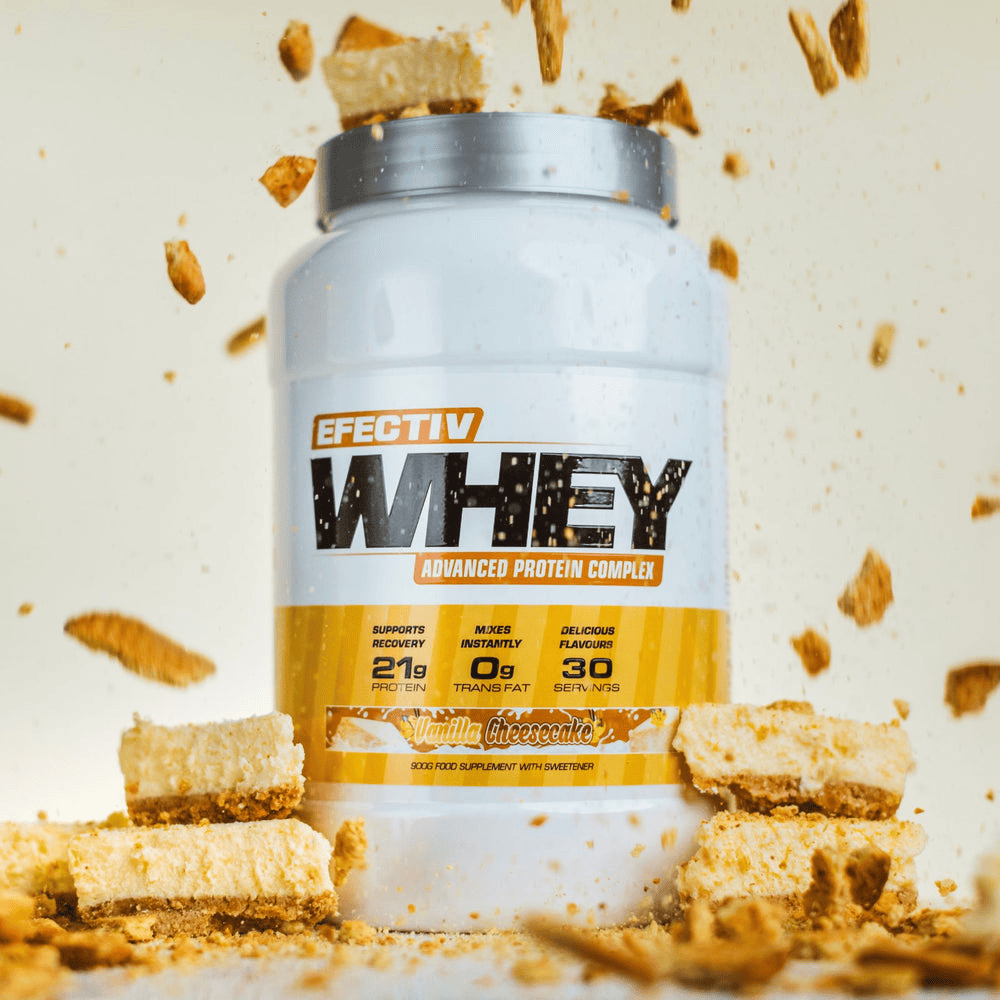 Efectiv Nutrition Whey Protein 900g Vanilla Cheesecake