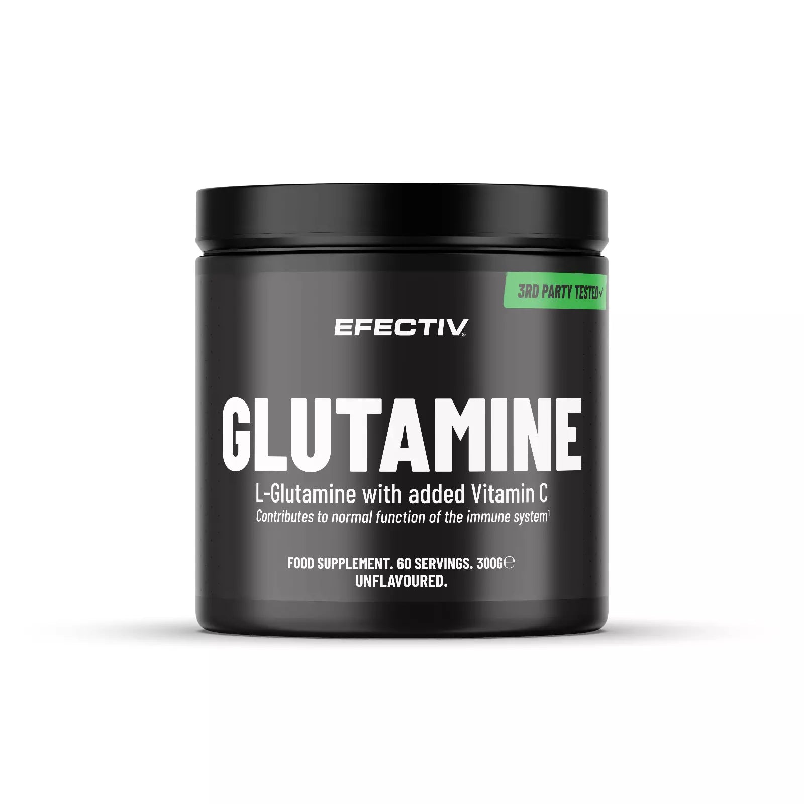 Efectiv Nutrition Glutamine + Vitamin C 300g Unflavoured