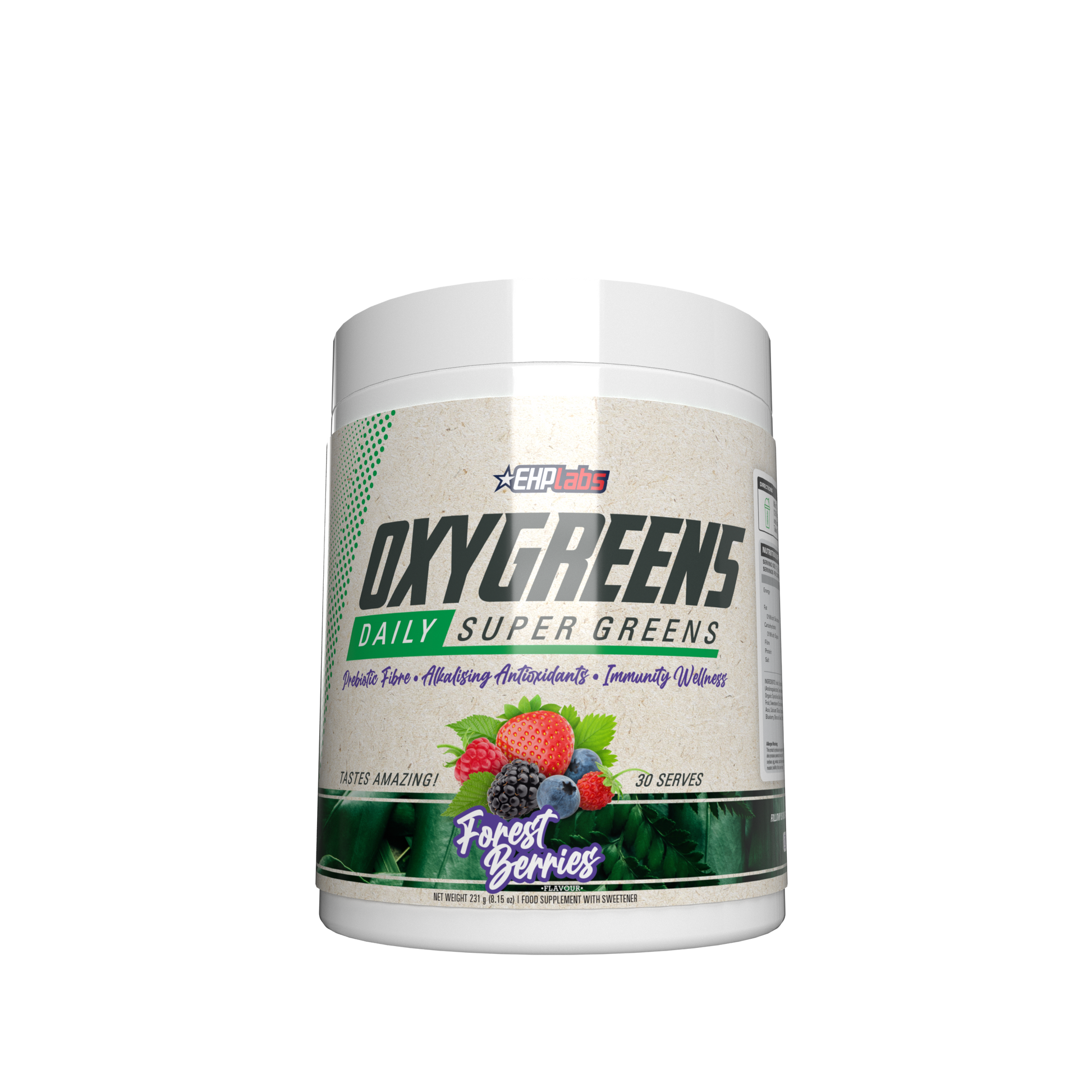 EHP Labs OxyGreens 243g Forest Berries