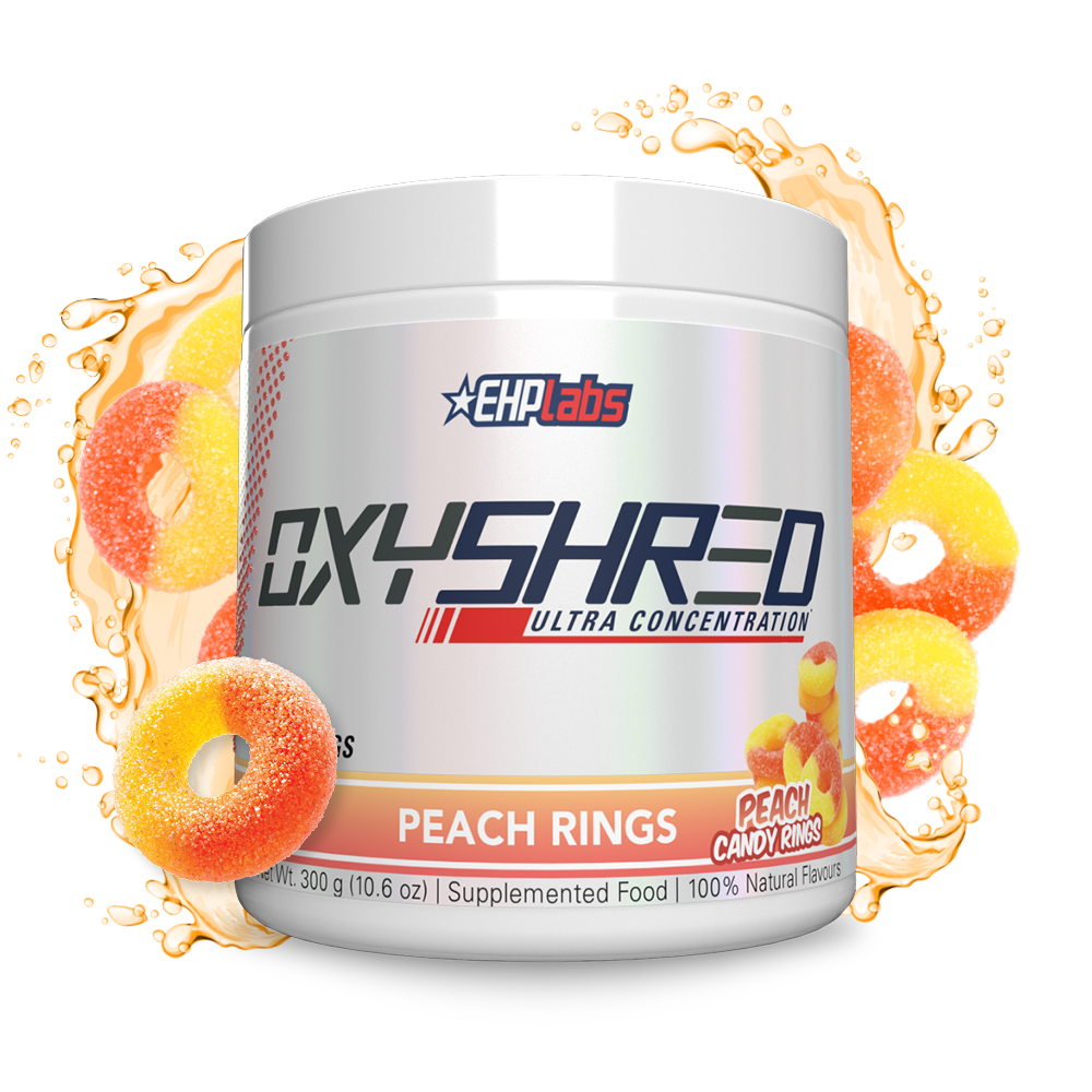 EHP Labs OxyShred 300g Peach Candy Rings