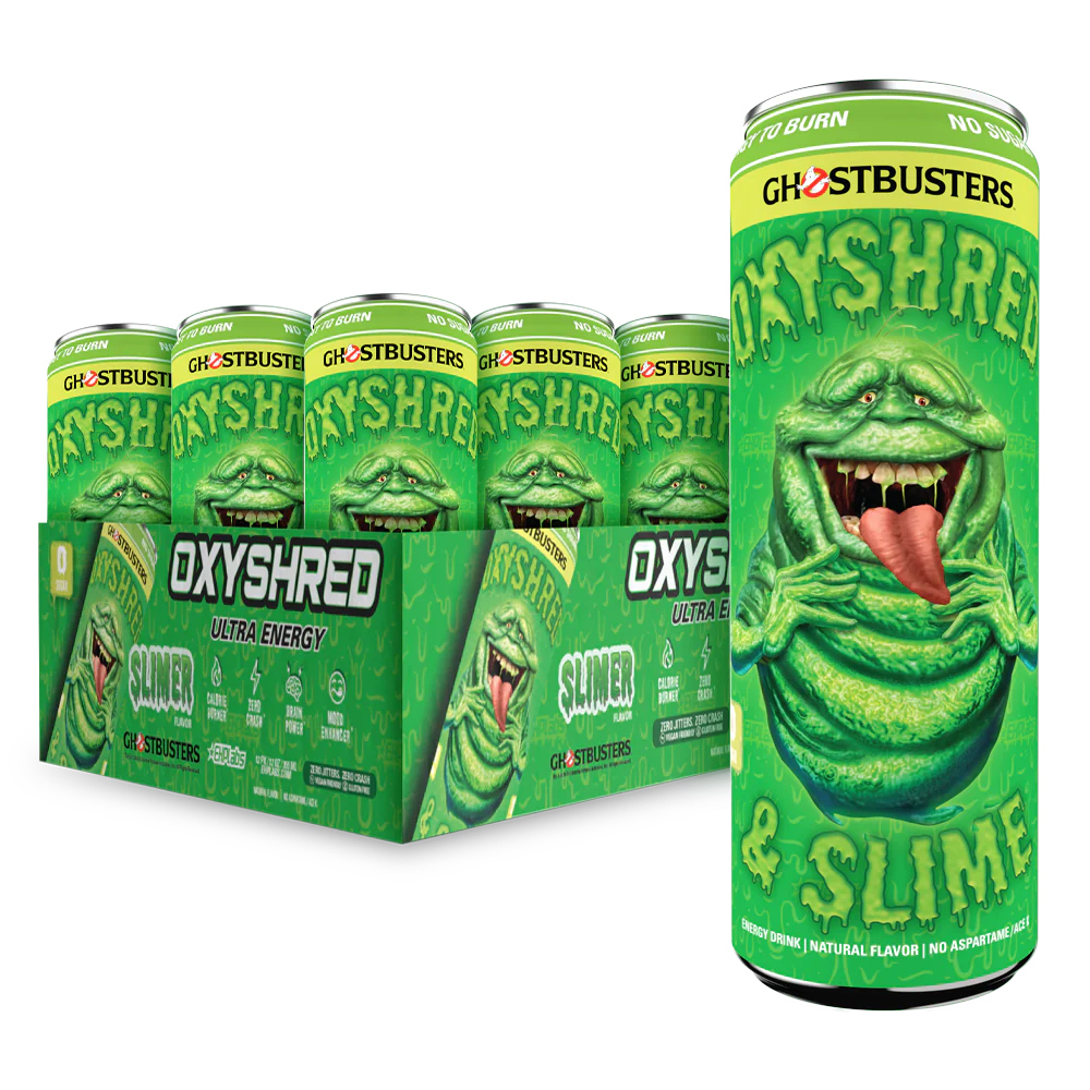 EHP Labs OxyShred Ultra Energy Drink RTD 12x355ml Slimer Lime