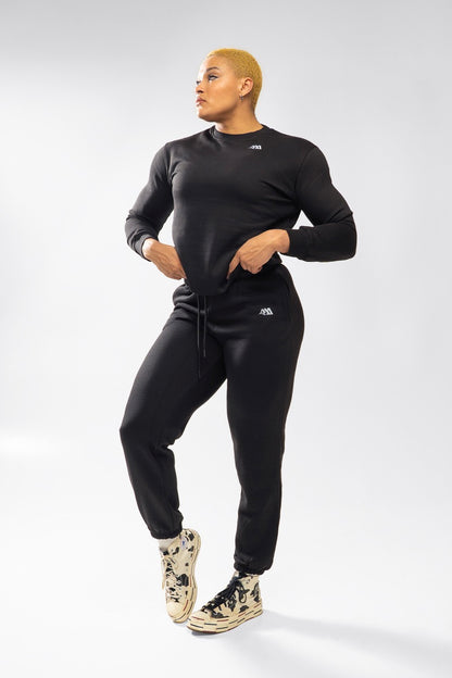 XAPE Core Logo Studio Joggers - Black