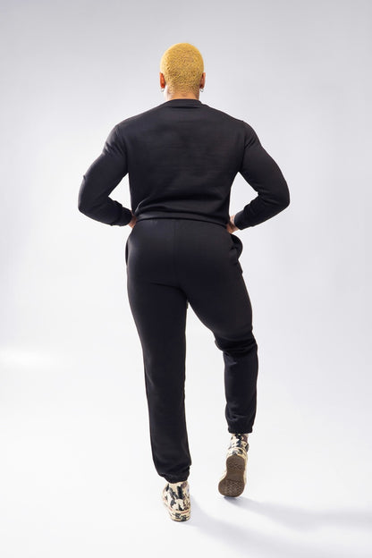 XAPE Core Logo Studio Joggers - Black