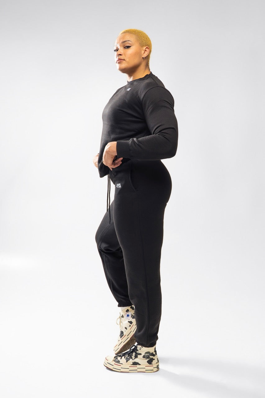 XAPE Core Logo Studio Joggers - Black