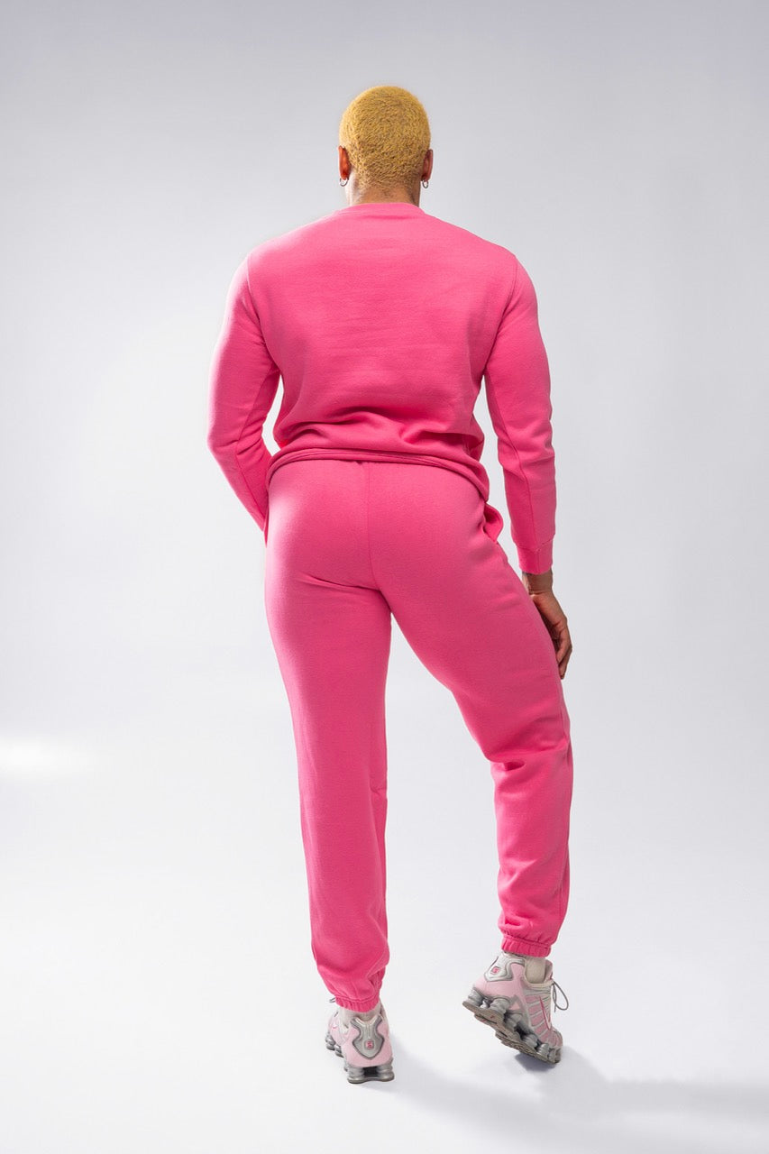 XAPE Core Logo Studio Joggers - Dusty Pink