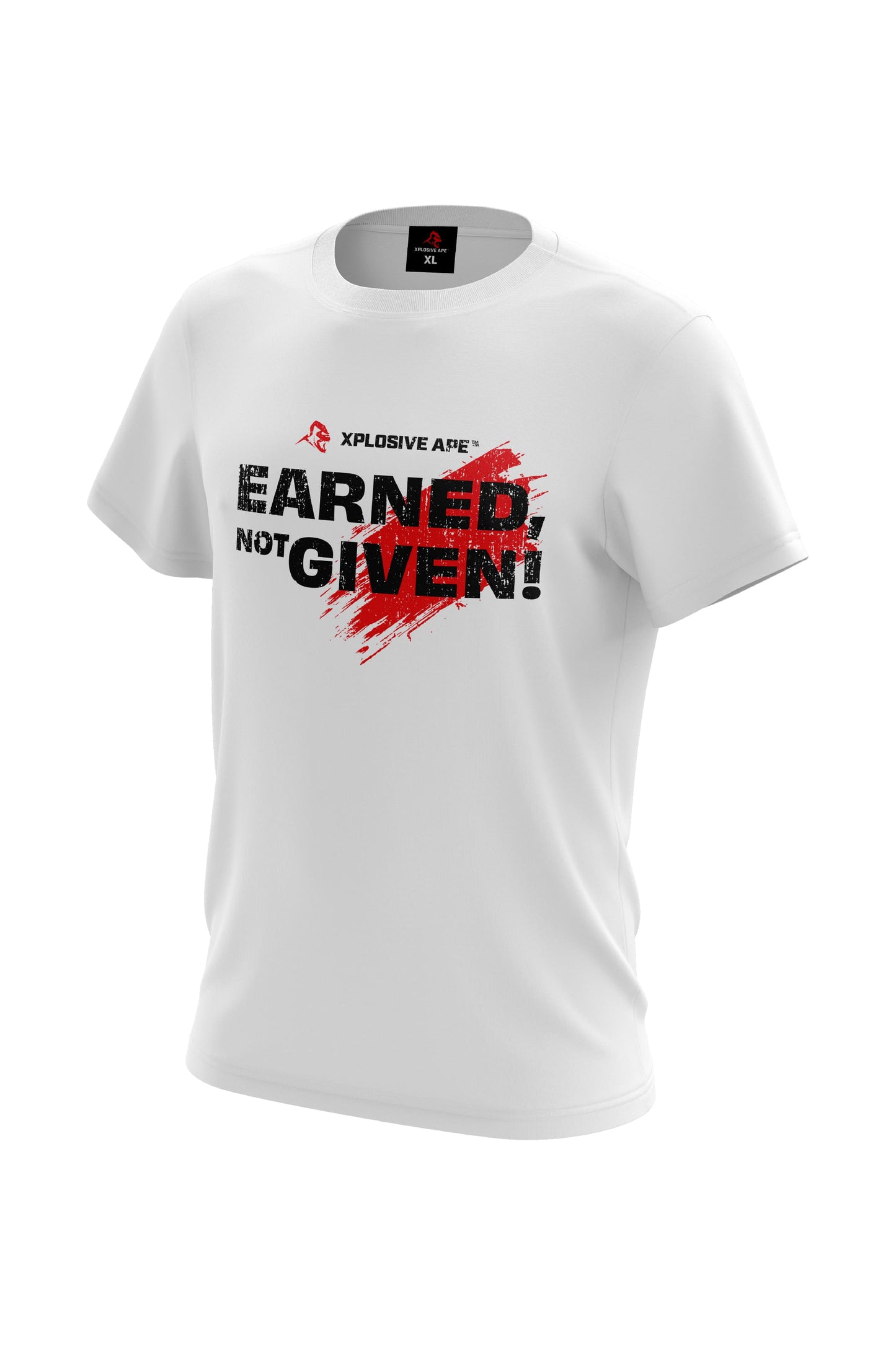 XAPE Earned Tee - White