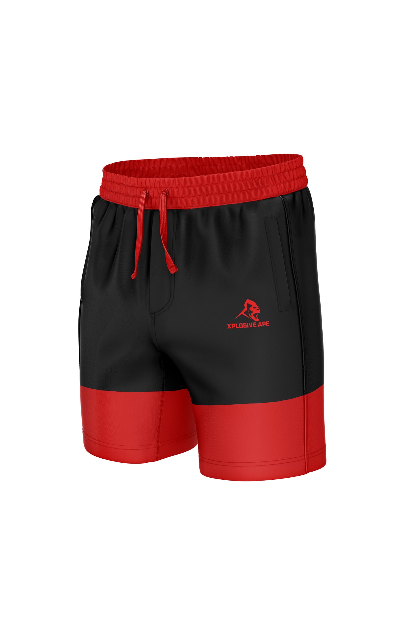 XAPE Elite Shorts - Black / Red