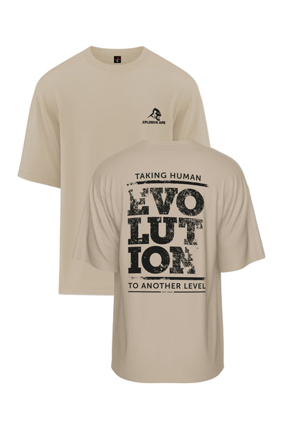 XAPE Evolution Oversized Tee - Sand