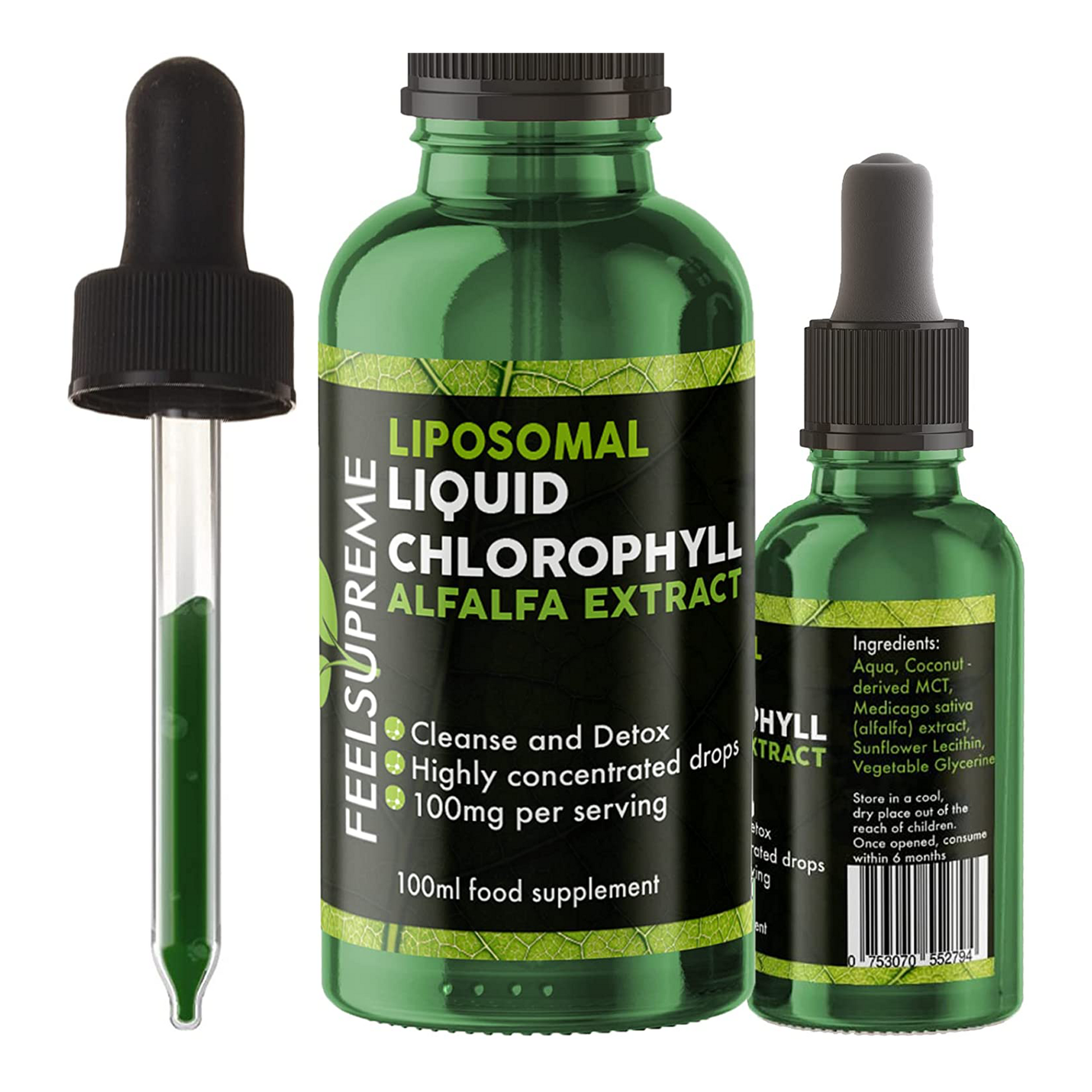 Feel Supreme Liposomal Liquid Chlorophyll 100ml