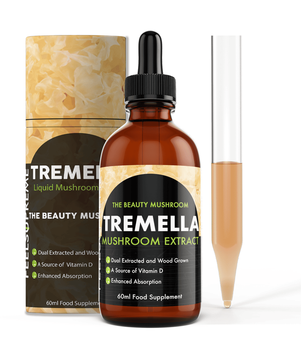 Feel Supreme Tremella Mushroom Liquid | High Strength Tincture for Beauty 60ml