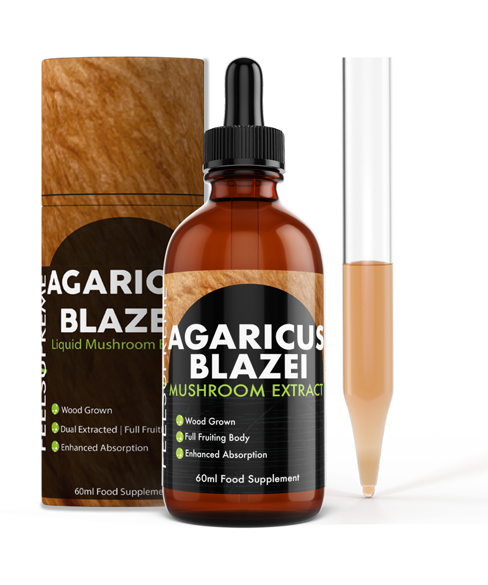 Feel Supreme Agaricus Mushroom Liquid | High Strength Tincture 60ml