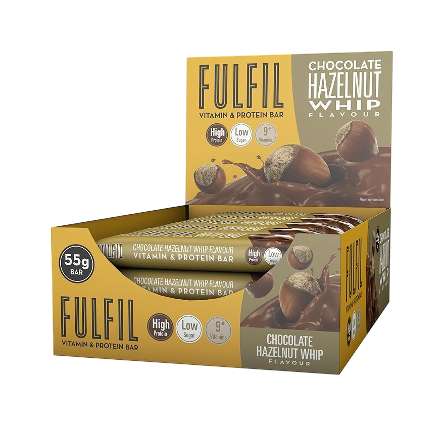 Fulfil Nutrition Vitamin & Protein Bar 15x55g Hazelnut Whip