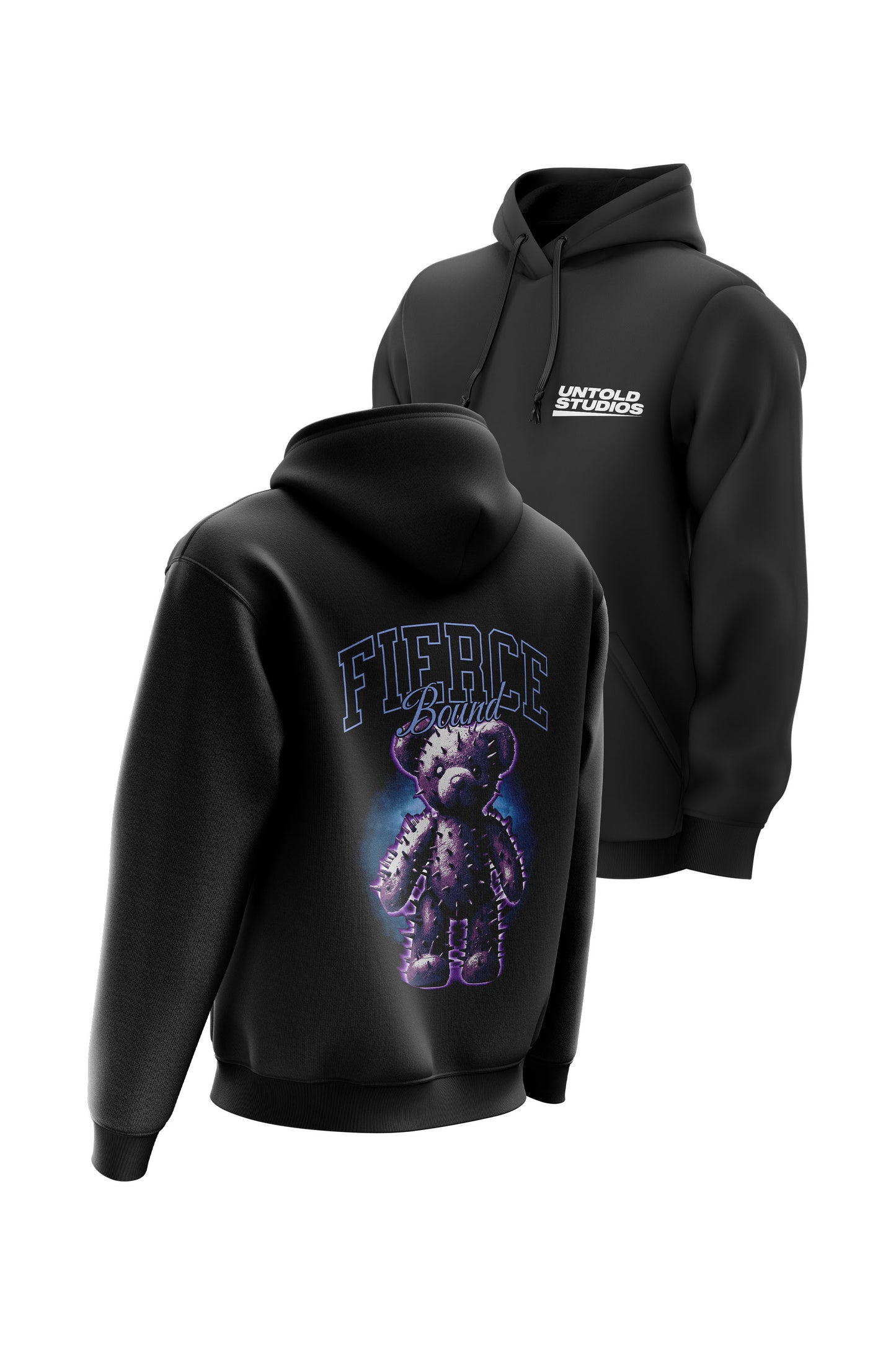 Untold Studios Fierce Bound Hoodie - Black