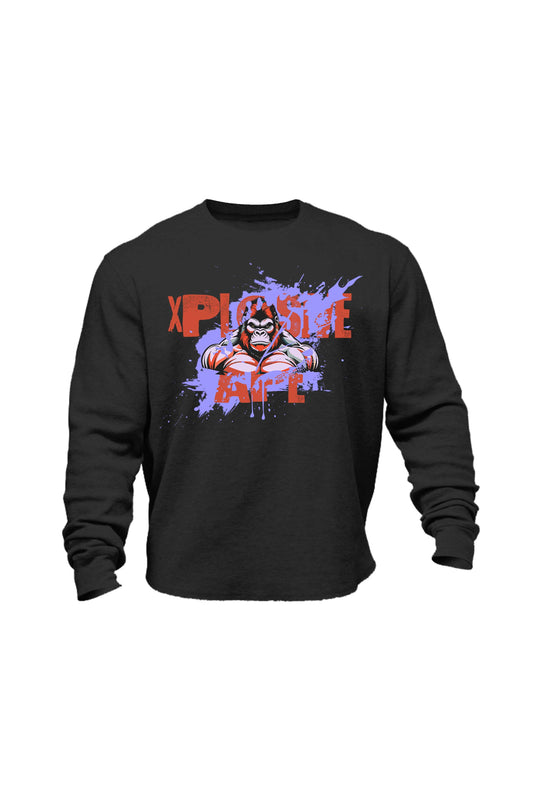 XAPE Splatter V2 Sweatshirt - Black