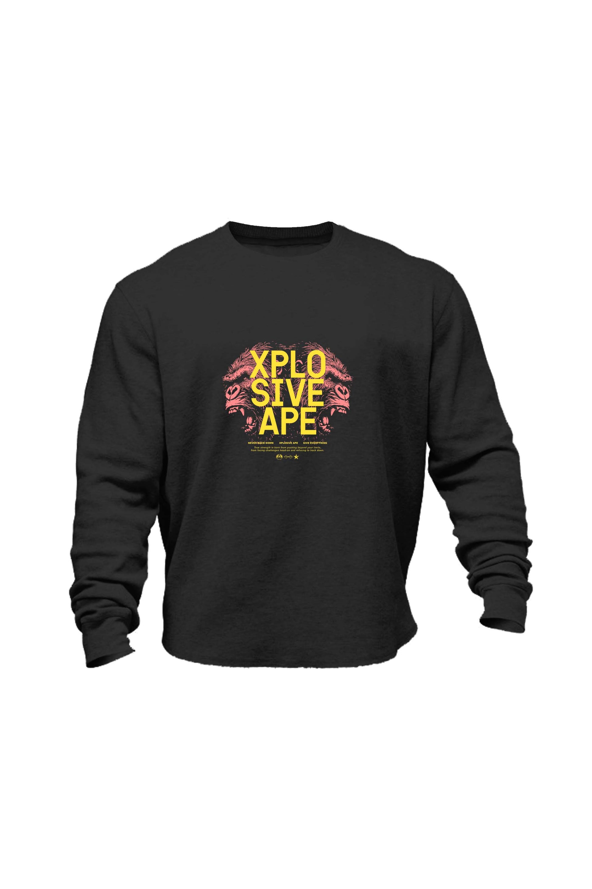 XAPE Predator Sweatshirt - Black