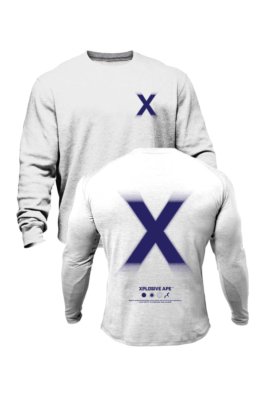 XAPE Halftone X V3 Sweatshirt - White