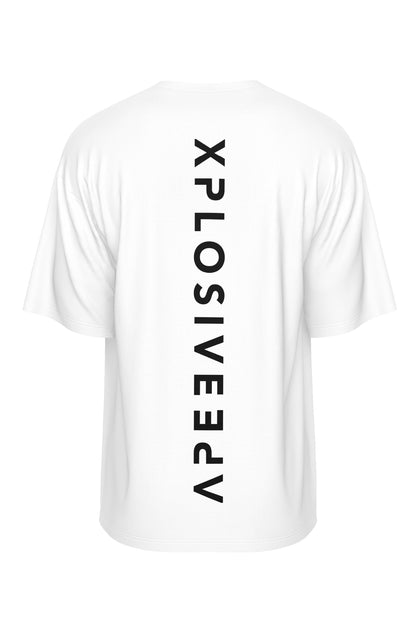 XAPE Futuristic V2 Oversized Tee - White