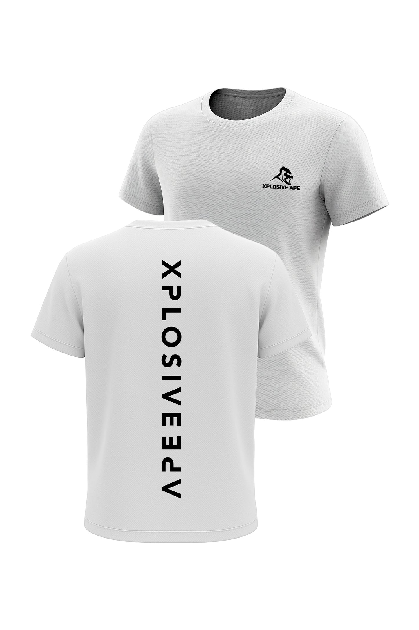 XAPE Futuristic Tech Tee - White