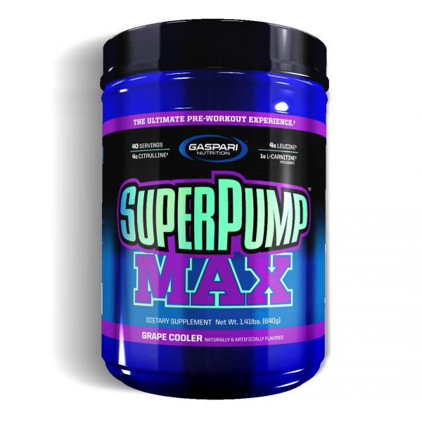 Gaspari Nutrition SuperPump Max 640g Grape Cooler