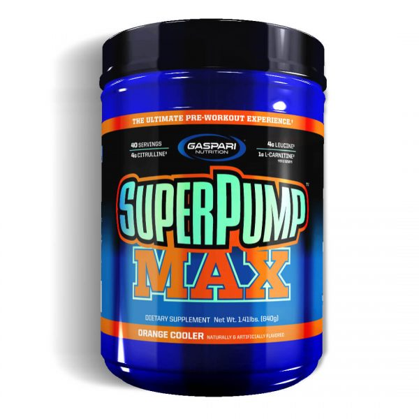 Gaspari Nutrition SuperPump Max 640g Orange Cooler