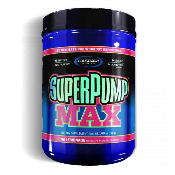 Gaspari Nutrition SuperPump Max 640g Pink Lemonade