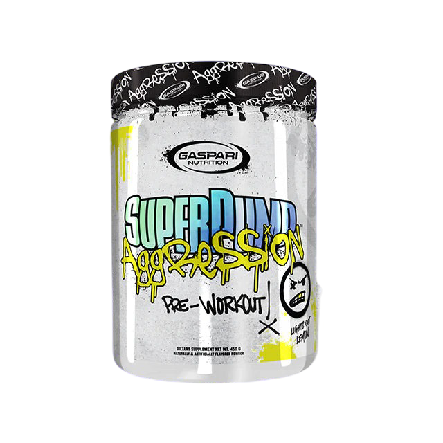 Gaspari Nutrition SuperPump Aggression 450g Lights Out Lemon