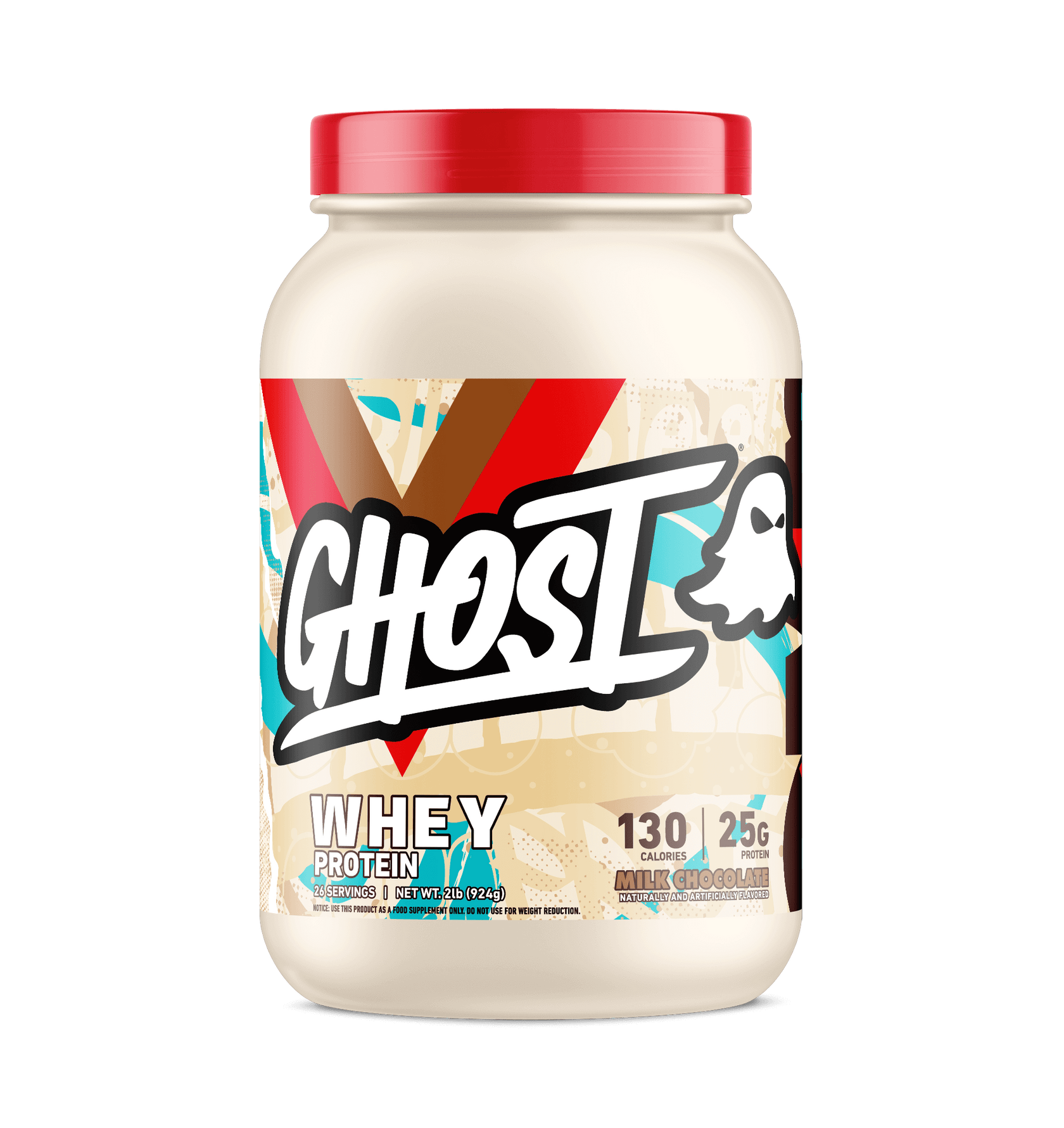 Ghost Whey Protein 924g Milk Chocolate