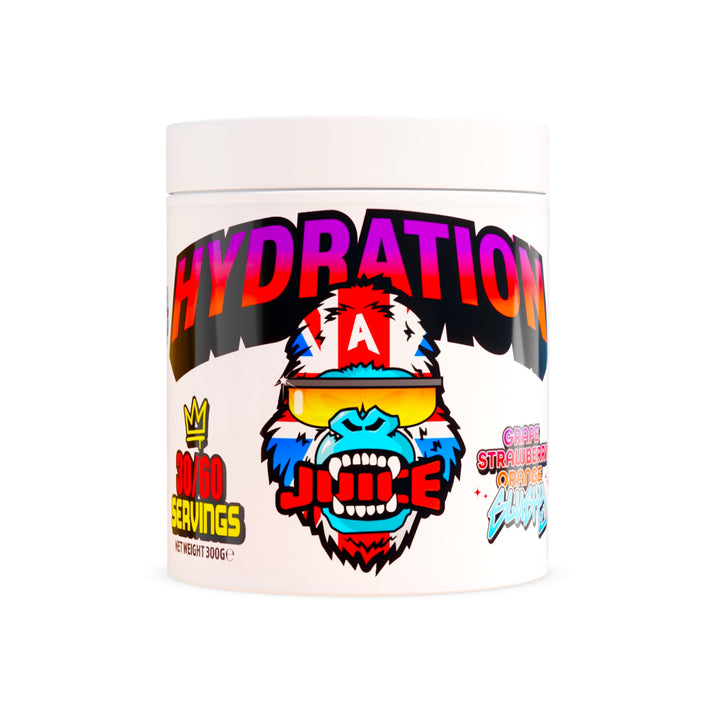 Gorillalpha Hydration Juice 300g Grape Strawberry Orange Slushy