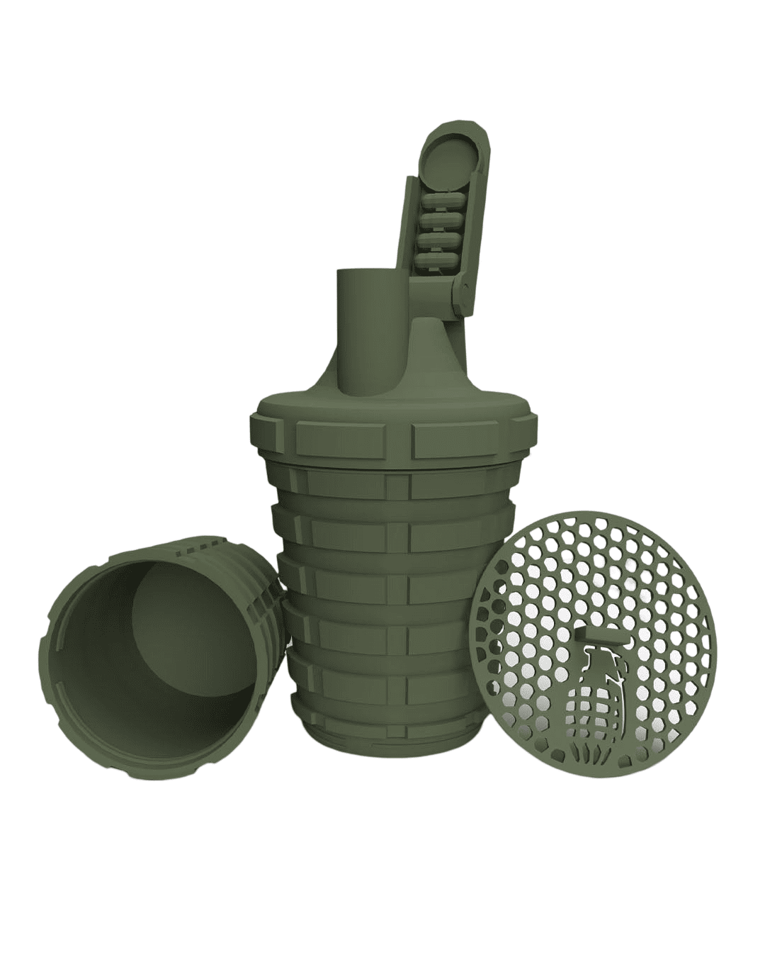 Grenade Shaker 600ml Green