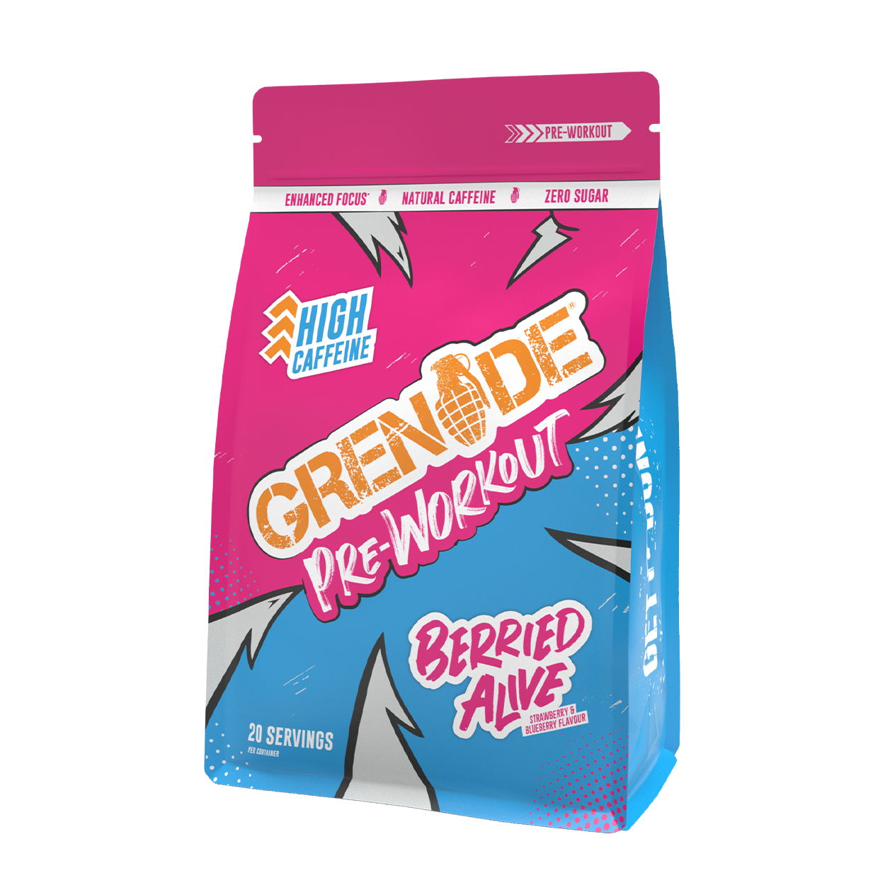 Grenade Pre-Workout 330g Berried Alive