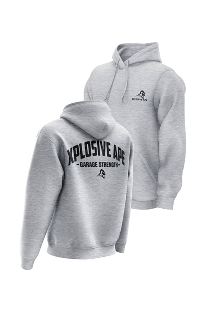 XAPE Garage Strength V2 String Hoodie - Sports Grey