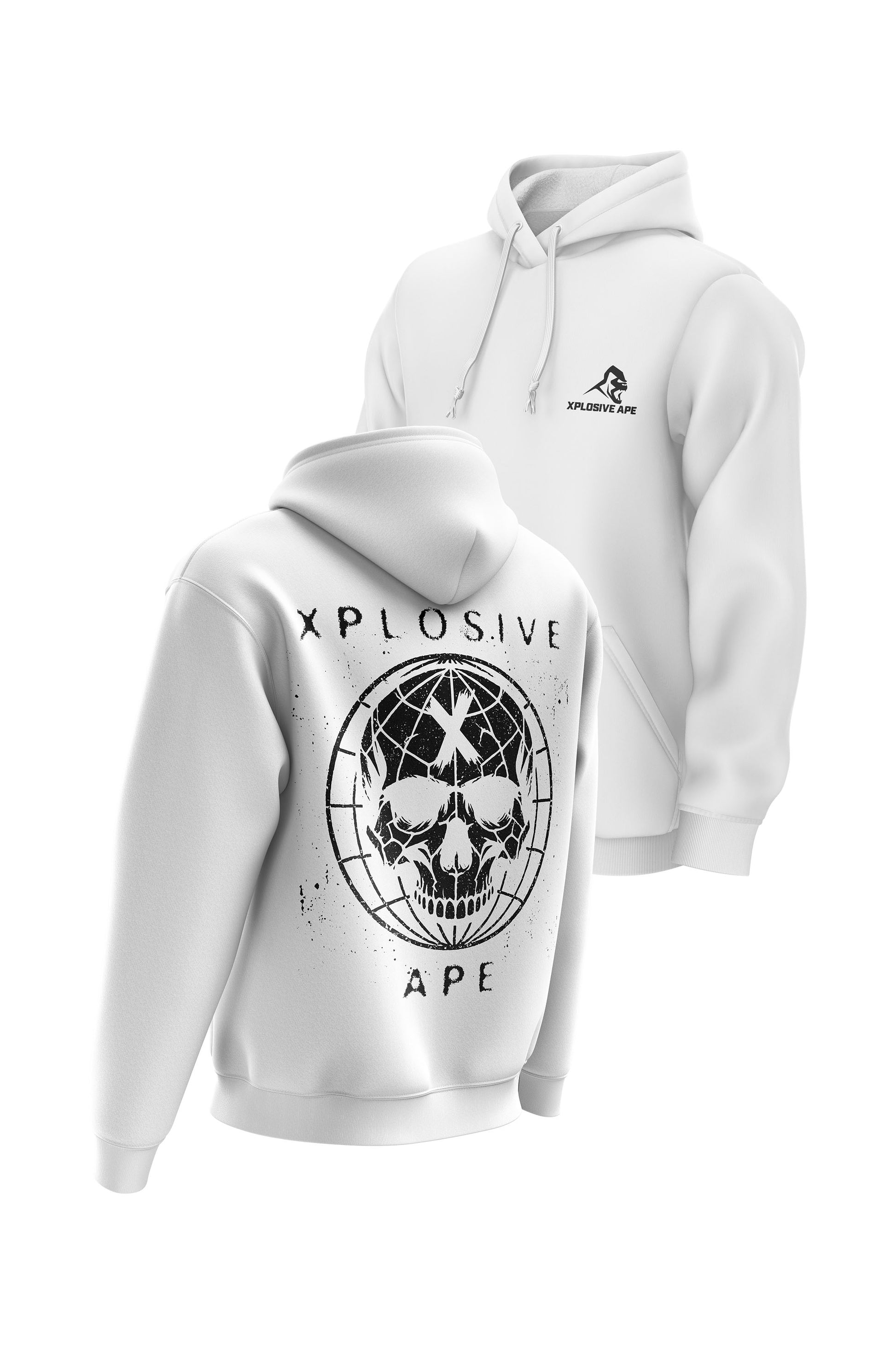 XAPE Global Hoodie - White