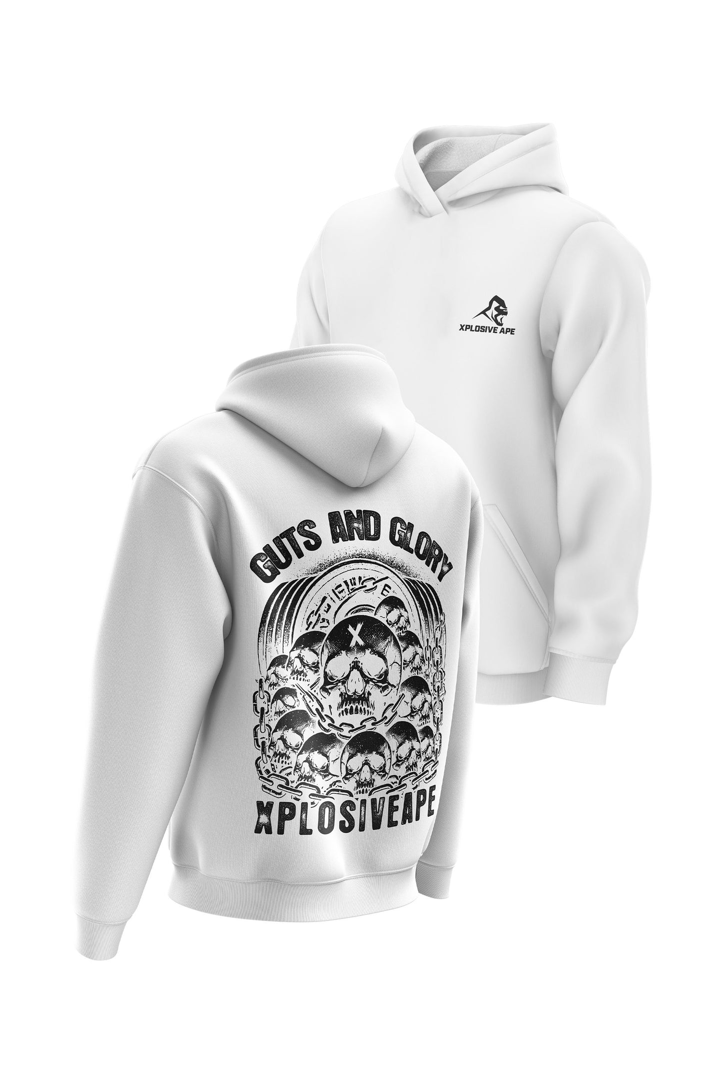 XAPE Glory Hoodie - White