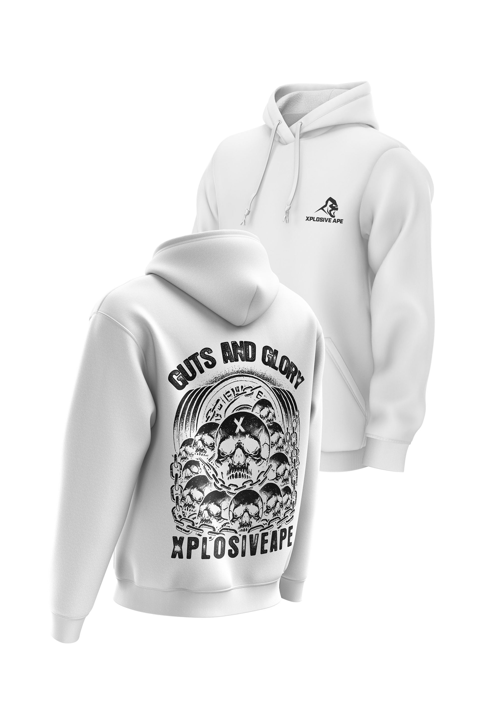 XAPE Glory Hoodie - White