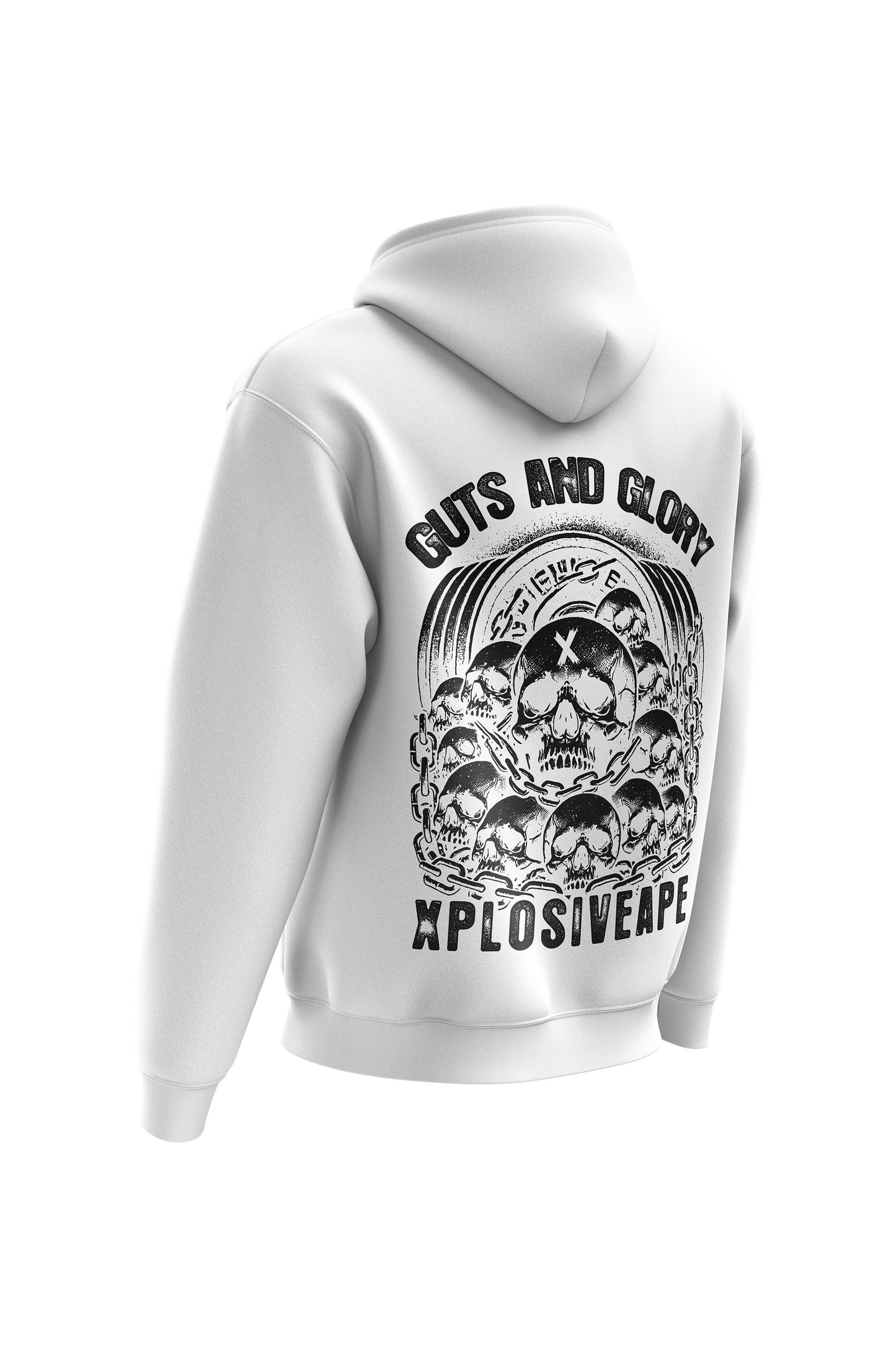 XAPE Glory Hoodie & Tee Combo - White