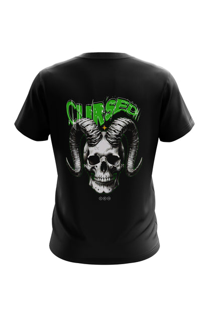 Untold Studios Gothic Cursed Skull Tee - Black