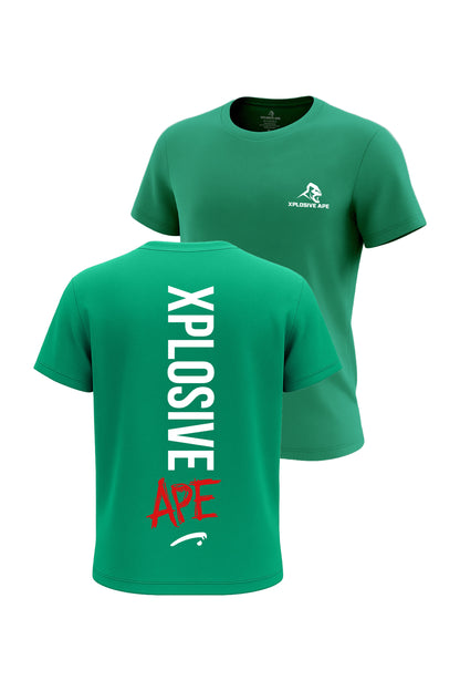 XAPE Graffiti Tech Tee - Kelly Green