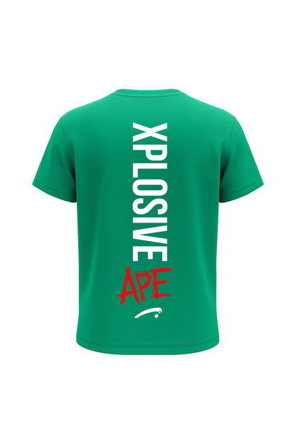 XAPE Graffiti Tech Tee - Kelly Green