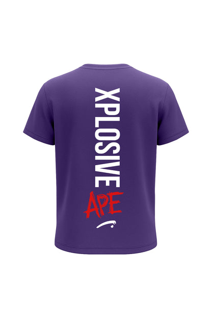 XAPE Graffiti Tech Tee - Purple