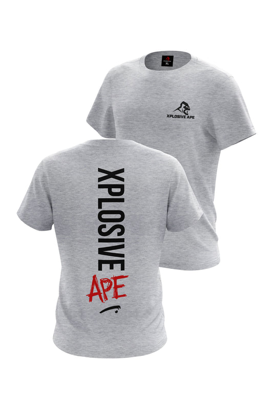 XAPE Graffiti Tee - Sports Grey