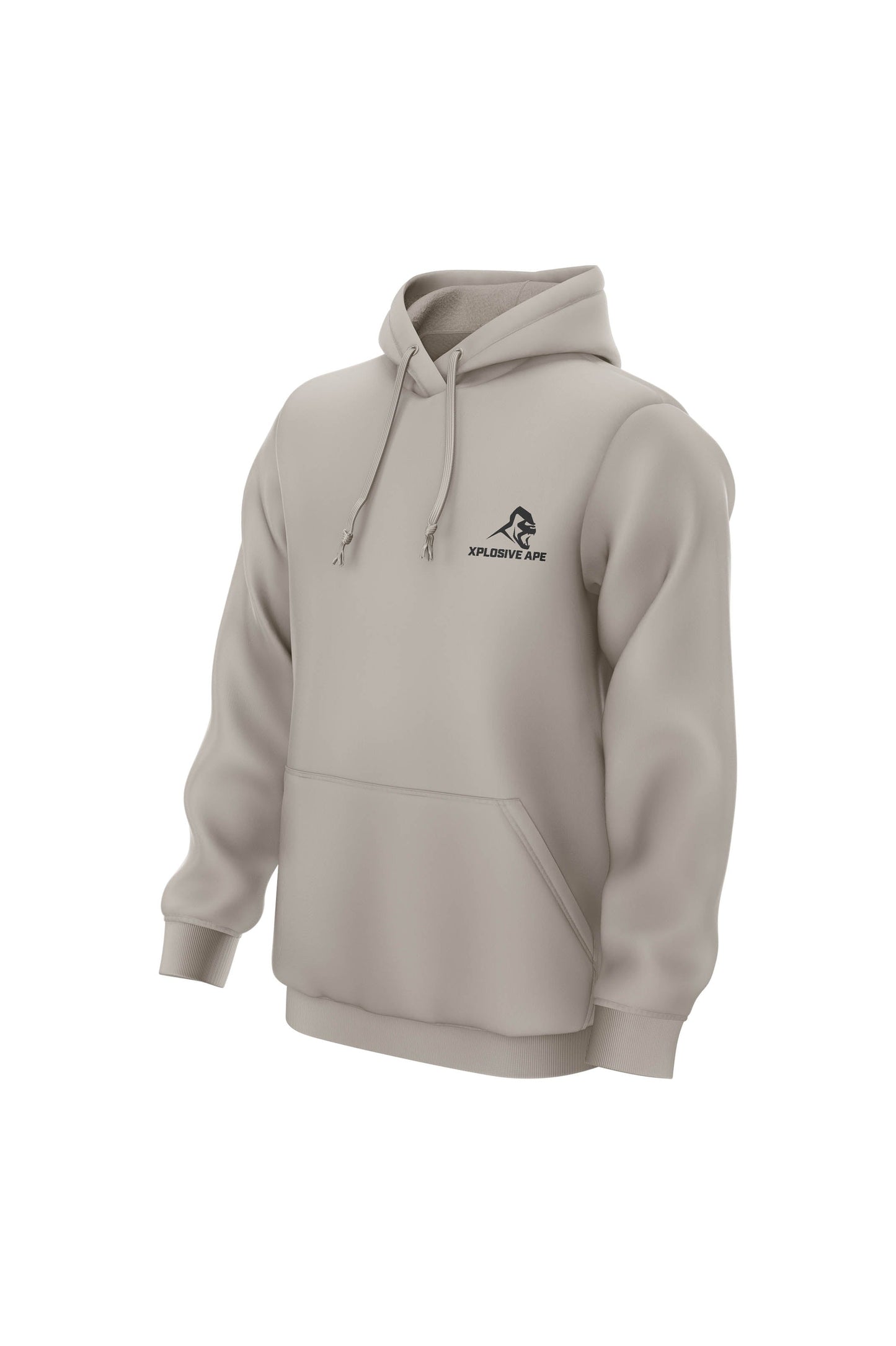 XAPE Graffiti V2 String Hoodie - Sand