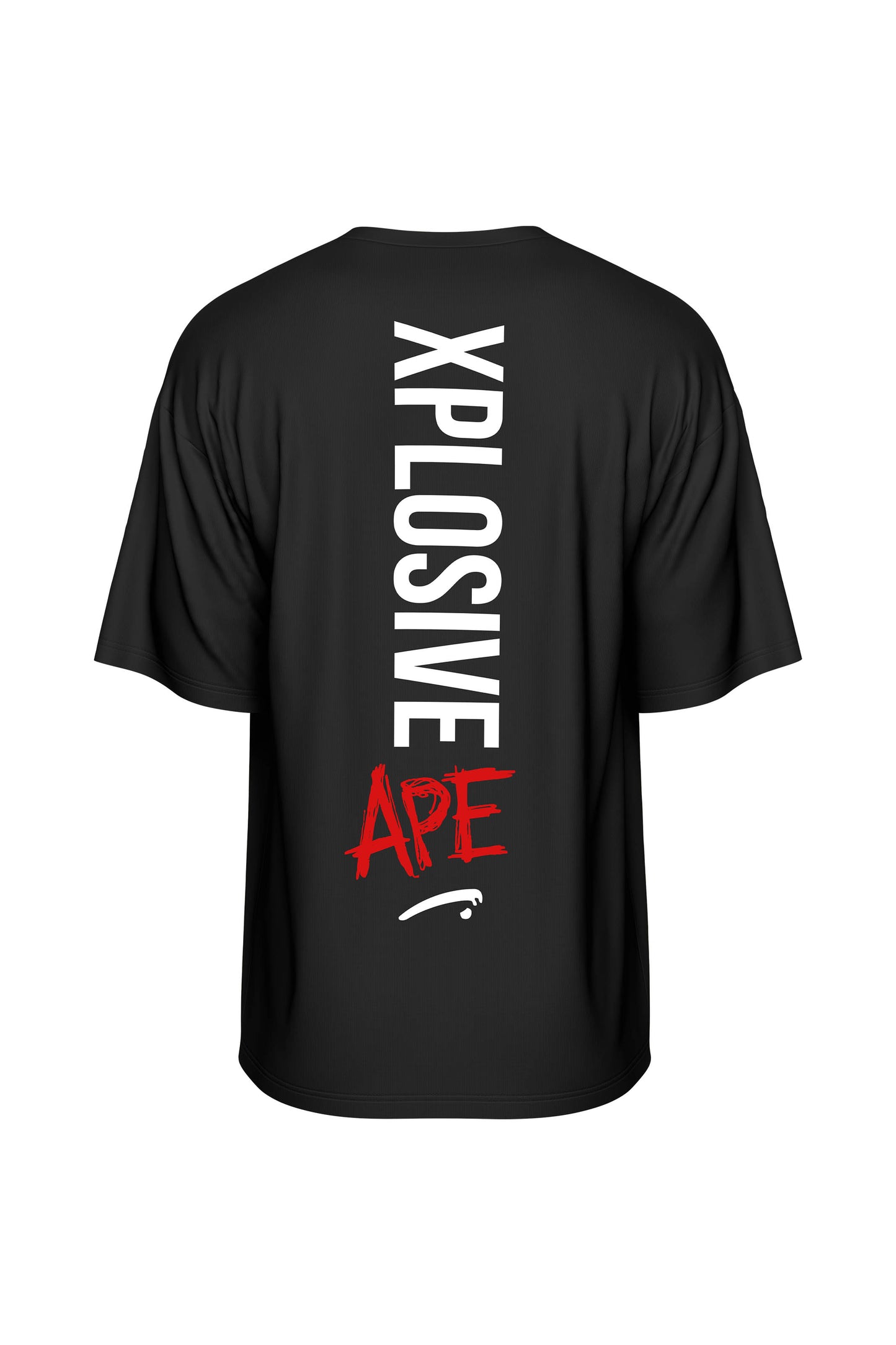 XAPE Graffiti V2 Oversized Tee - Black