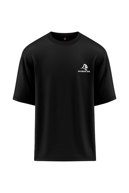 XAPE Graffiti V2 Oversized Tee - Black