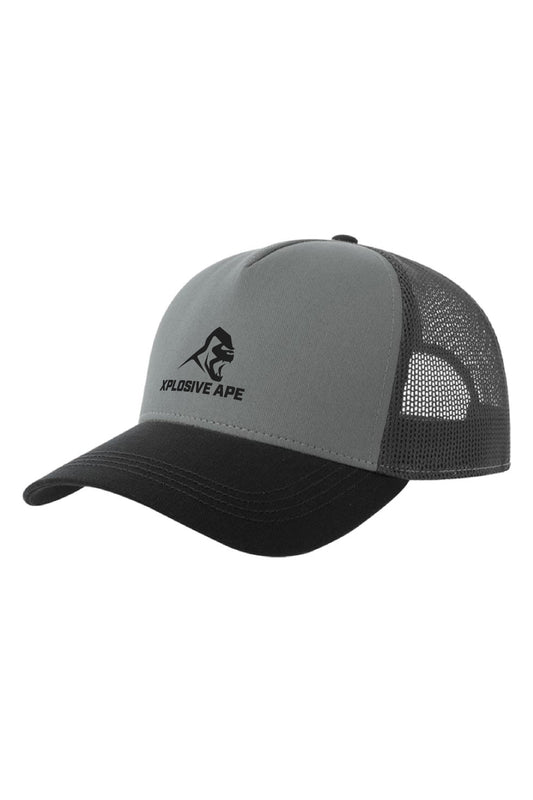 XAPE Classic Trucker Cap - Grey/Dk Grey/Black
