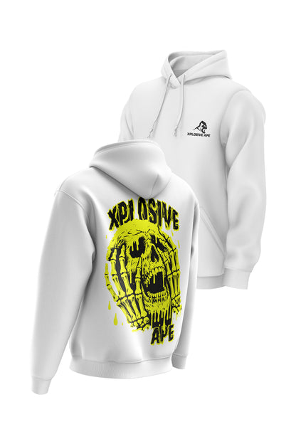 XAPE Grilled Cheese Hoodie - White